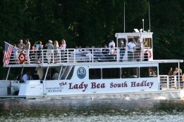 The Lady Bea boat tour in South Hadley