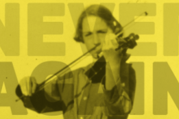 2018 Mary Lyon Concert poster: Never Again