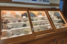 Mount Holyoke College has an extensive collection of geological and geographical objects.