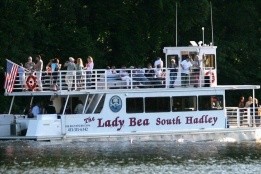 The Lady Bea boat tour in South Hadley
