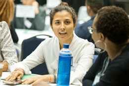 Mariana Jaramillo ’20 at the 2018 Grinspoon Conference