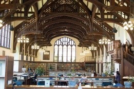 Mount Holyoke College Library Reading Room