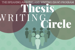 Graphic logo for the Thesis Writing Circle