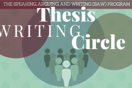 Graphic logo for the Thesis Writing Circle