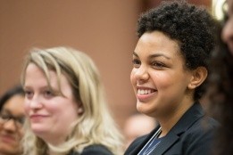 Student in the Weissman Center for Leadership
