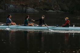 Mount Holyoke College Rowing Practice