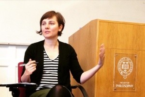 Katia Vavova instructing a class