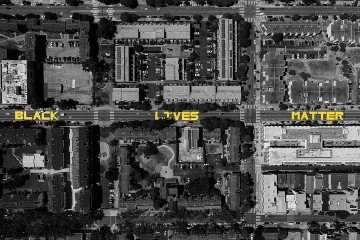 Black Lives Matter mural in San Francisco. Photo courtesy Wiki commons