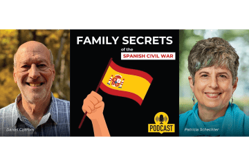 Family Secrets of the Spanish Civil War header with Daniel Czitrom and Patricia Schechter '86
