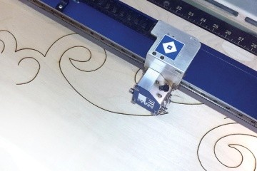 The fountain for the 2018 Spring Flower Show is a sculpture of the College’s iconic Field Gate, designed and built by students. They used the Makerspace’s laser cutter to re-create the intricate scrollwork that spans the arch.