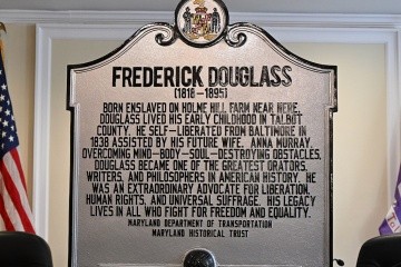Frederick Douglass Historic Marker