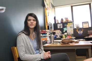 Marissa Perez, the winner of the 2020 Glascock Poetry Prize.