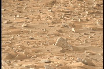 NASA's Mars Perseverance rover captured this image of the red planet's surface on May 24, 2024. Image Credit: NASA/JPL-Caltech/ASU