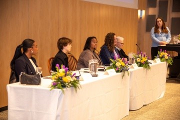 The Trans Healthcare Supreme Court Panel held at Mount Holyoke College on December 9, 2024.