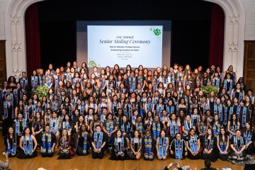 Stoling Ceremony at Mount Holyoke College
