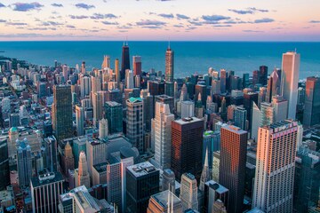 Aerial photo of Chicago by Pedro Lastra on Unsplash