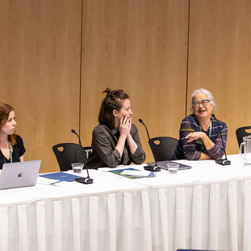 Panel of speakers at MWCE Climate Justice Summit.