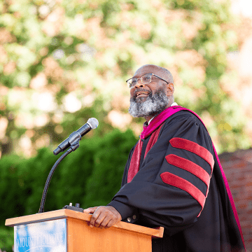 Professor Lucas Wilson at Convocation 2023