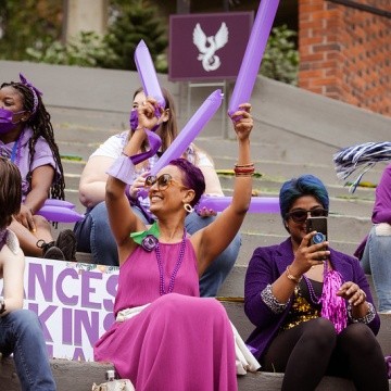 Frances Perkins Scholars during Convocation 2021