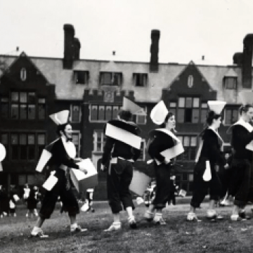 The class of 1951's Hazing Day