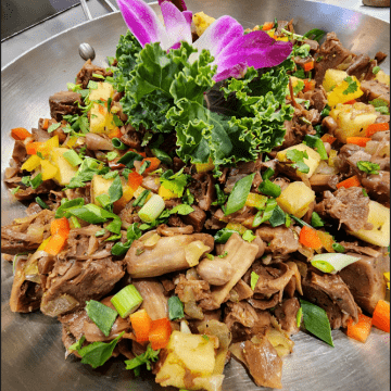 Jackfruit Al Pastor at the Mount Holyoke College Dining Commons