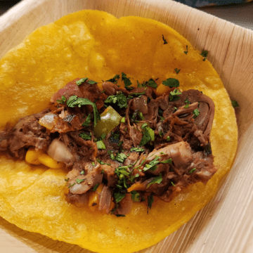 Jackfruit and Vegetable Tostado