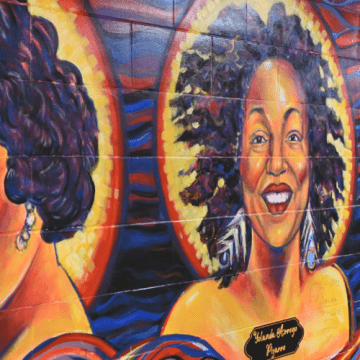 An image of empowerment greets students and staff daily at Lt. Clayre P. Sullivan Middle School, largely thanks to the efforts of one of the school’s teachers, Justin Griffin.