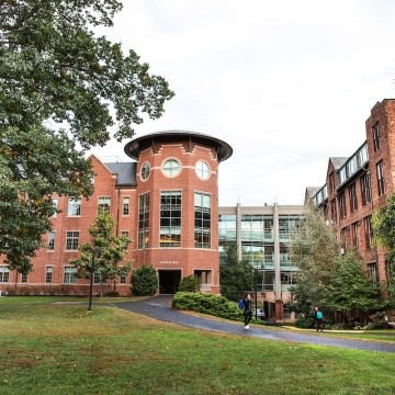 The exterior of Kendade Hall