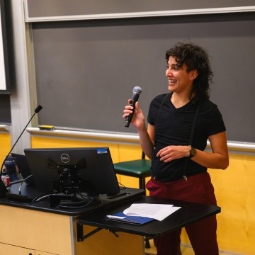 Speaker at the Sophomore Institute at Mount Holyoke College