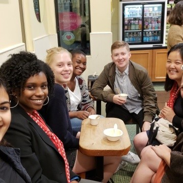 Alums celebrate Mountain Day in San Francisco, 2018.