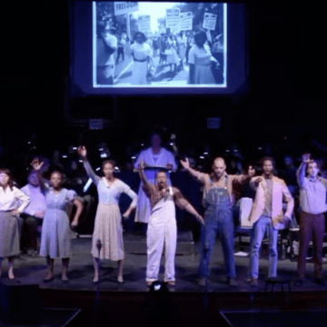 The final scene from Dark River: The Fannie Lou Hamer Story - "Freedom Now"