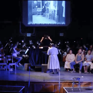 A scene from Dark River: The Fannie Lou Hamer Story: Pap's Song