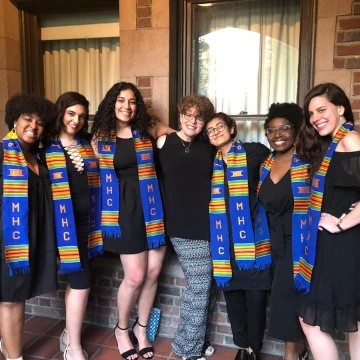 Posse students pose together.