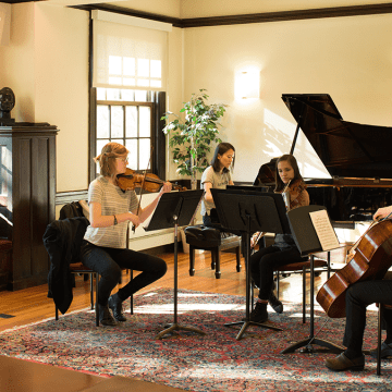 The Warbeck Room in Pratt Music Hall