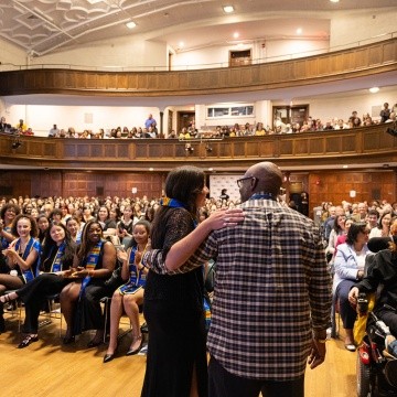 Stoling Ceremony at Mount Holyoke College took place in Chapin Auditorium
