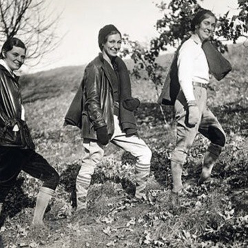 Mountain Day 1930 - Mount Holyoke College