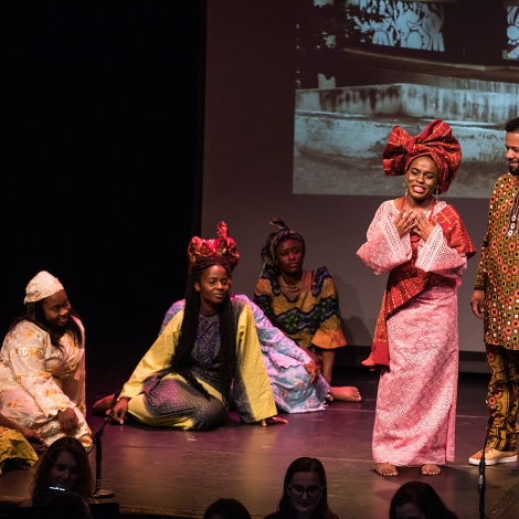 A scene from the African Opera “Ìrìn Àjò (Odyssey of a Dream)”