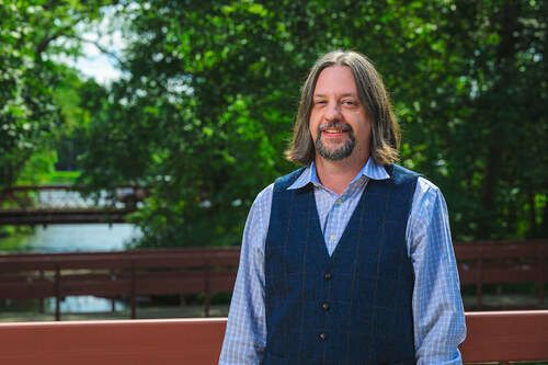 Douglas Roossien, Biological Sciences. Photo by Max Wilhelm, 2025.