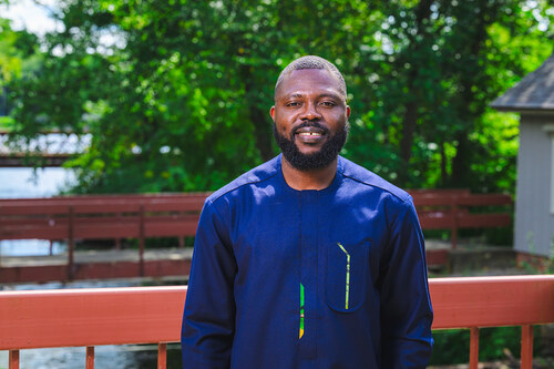 Ishmael N. Annang, History. Photo by Max Wilhelm, 2025.