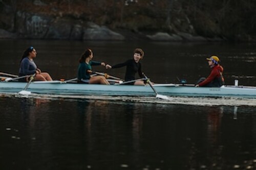 Mount Holyoke College Rowing Practice
