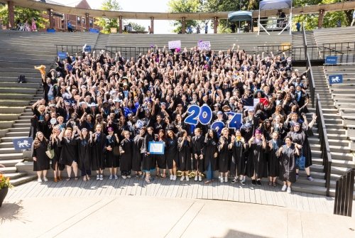 Mount Holyoke College class of 2024 at Convocation