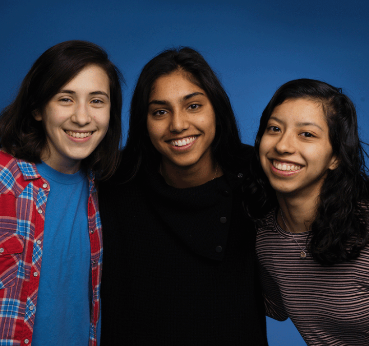 Michelle Serrano (right)