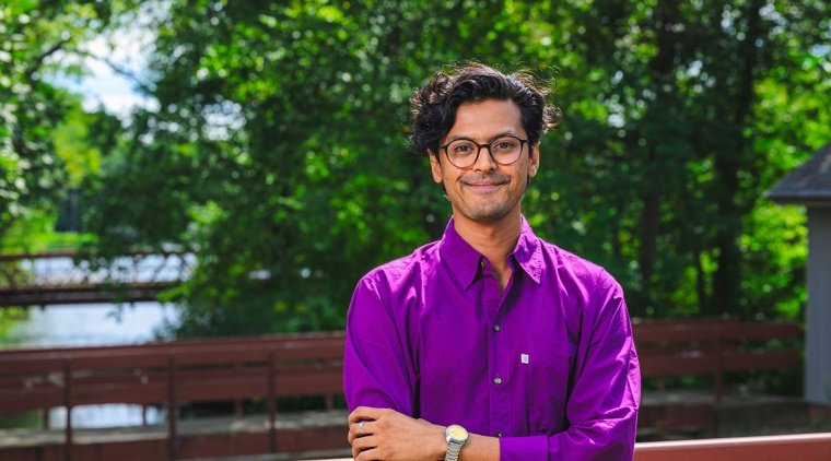 Arnav Adhikari, English. Photo by Max Wilhelm, 2025.