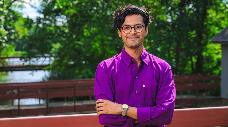 Arnav Adhikari, English. Photo by Max Wilhelm, 2025.