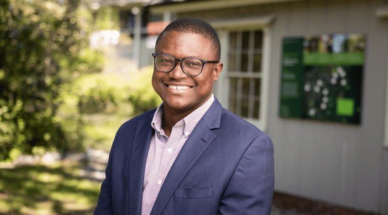 Dinko Hanaan Dinko, on the Mount Holyoke College campus in 2023