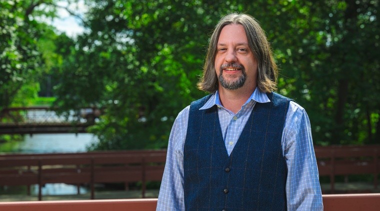 Douglas Roossien, Biological Sciences. Photo by Max Wilhelm, 2025.