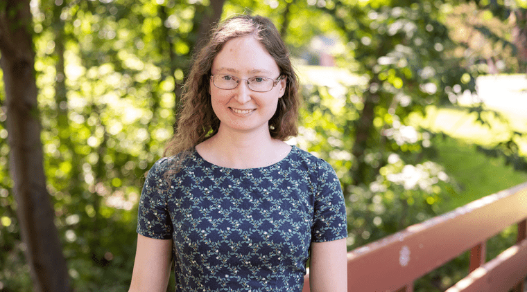 Patricia Dawson on the Mount Holyoke Campus in 2023.