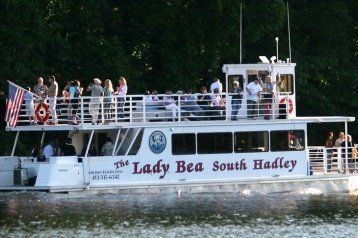 The Lady Bea boat tour in South Hadley