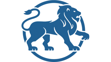 The blue lion class symbol