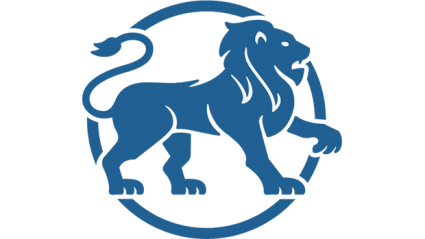 The blue lion class symbol